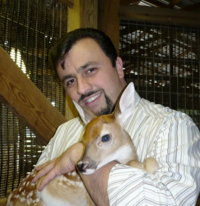 At the University of Georgia, Whitetail Deer Research Facility